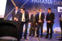 Nesta terça-feira, (05), o secretário do Planejamento e Projetos Estruturantes, Valdemar Bernardo Jorge, participou juntamente com o Governador Ratinho Junior e outros secretários de Estado, do Paraná Day. Organizado pela XP Investimentos, o evento reuniu empresários, investidores e o poder público, alinhando o relacionamento e apresentado os potenciais do Estado do Paraná. 