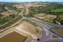 Foto aérea rodovia