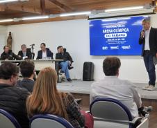 Audiência pública colhe sugestões para desenvolvimento do projeto Arena Olímpica 