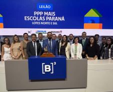 Com resultado do leilão na B3, Paraná vai economizar na construção de 40 escolas