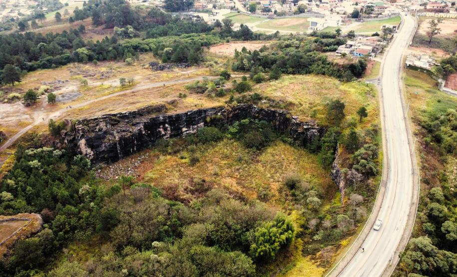 Foto Atual da Pedreira do Atuba
