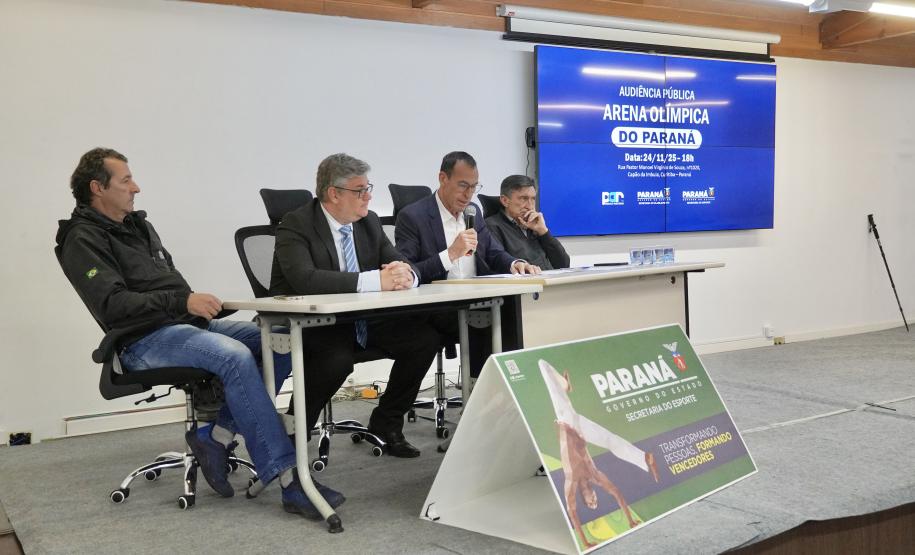 Audiência pública colhe sugestões para desenvolvimento do projeto Arena Olímpica