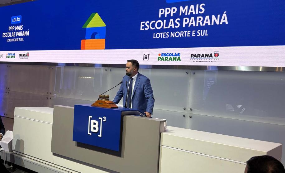 Com resultado do leilão na B3, Paraná vai economizar na construção de 40 escolas