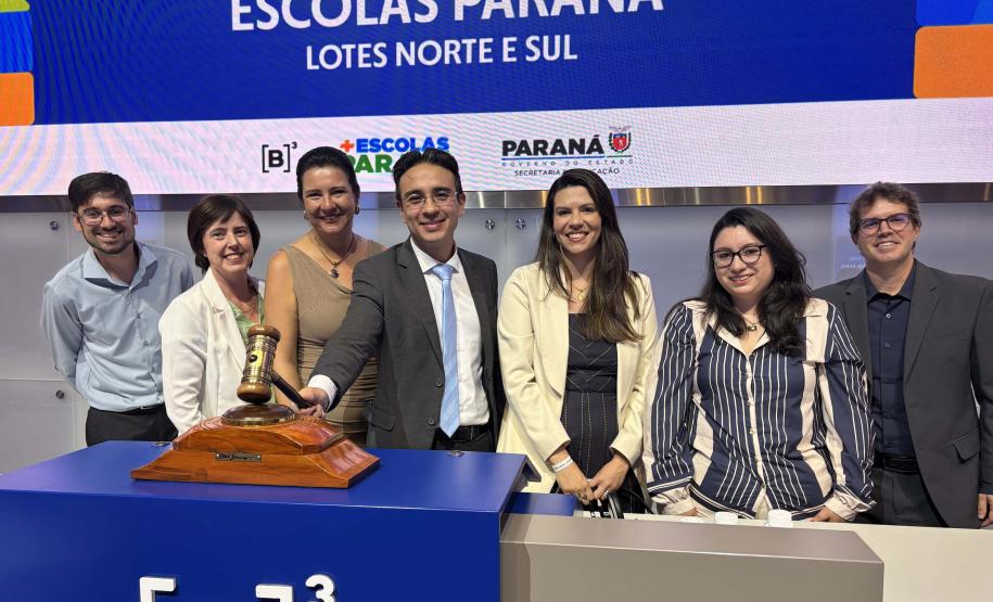 Com resultado do leilão na B3, Paraná vai economizar na construção de 40 escolas