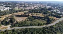 Vista aérea da Pedreira do Atuba